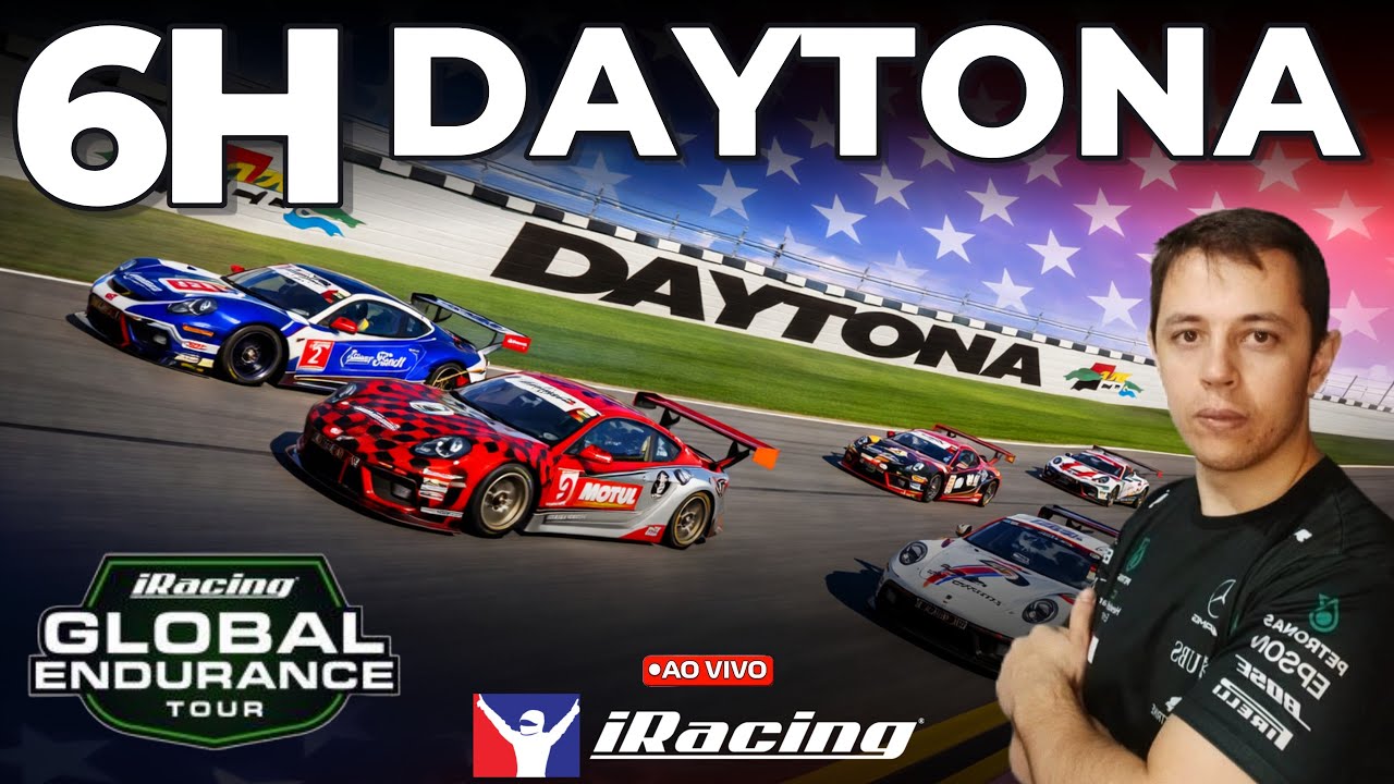 🔴GLOBAL ENDURANCE TOUR-6H HORAS DE DAYTONA ❗aula❗treinamento ❗pintura