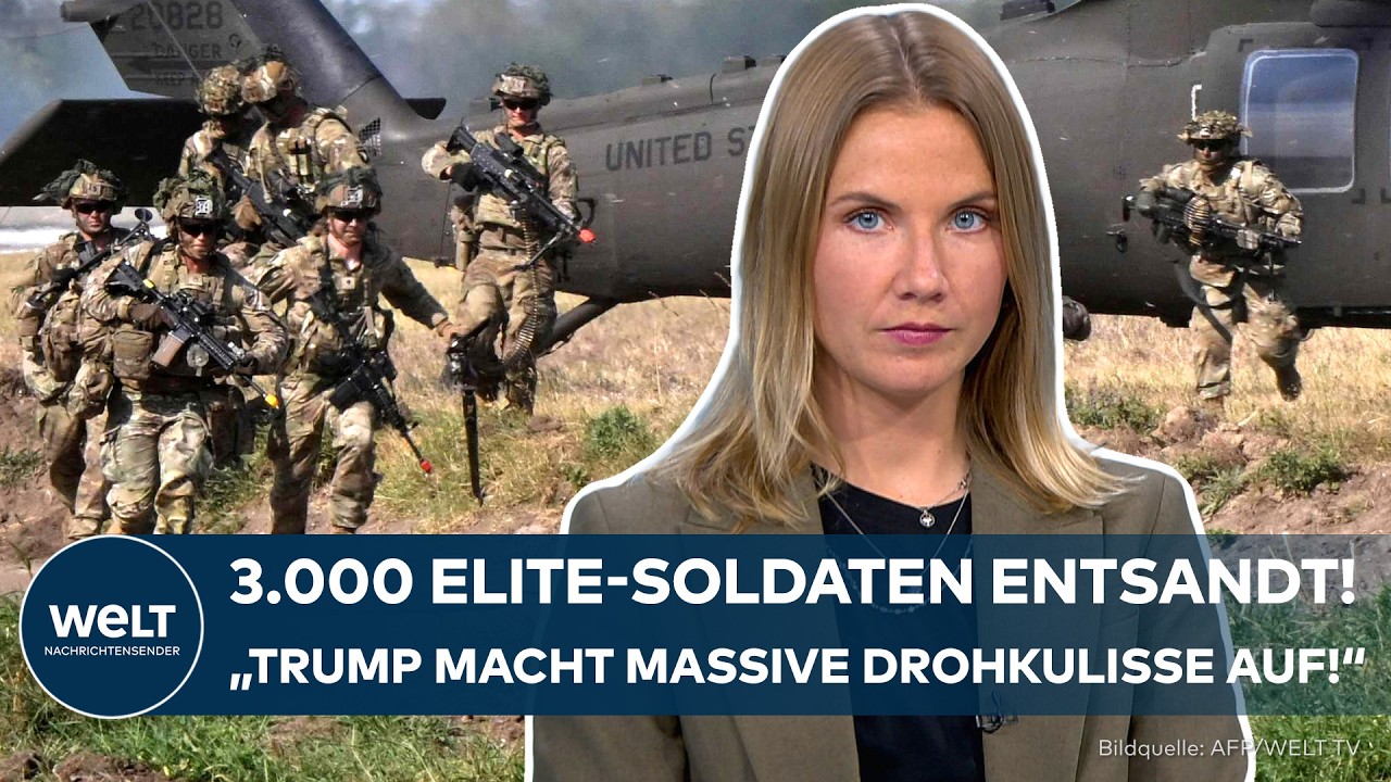 IRAN-KRIEG: 3000 US-Elitesoldaten! &bdquo;Trump macht massive Drohkulisse auf!&ldquo; &ndash; Carolina Dr&uuml;ten