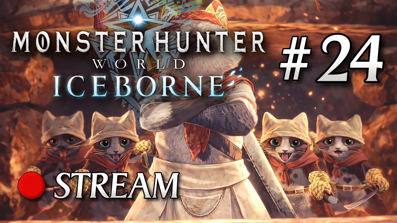 Estrím de MHWorld!!! cacerías varias... 🦕 𖣘 💨💻🔥