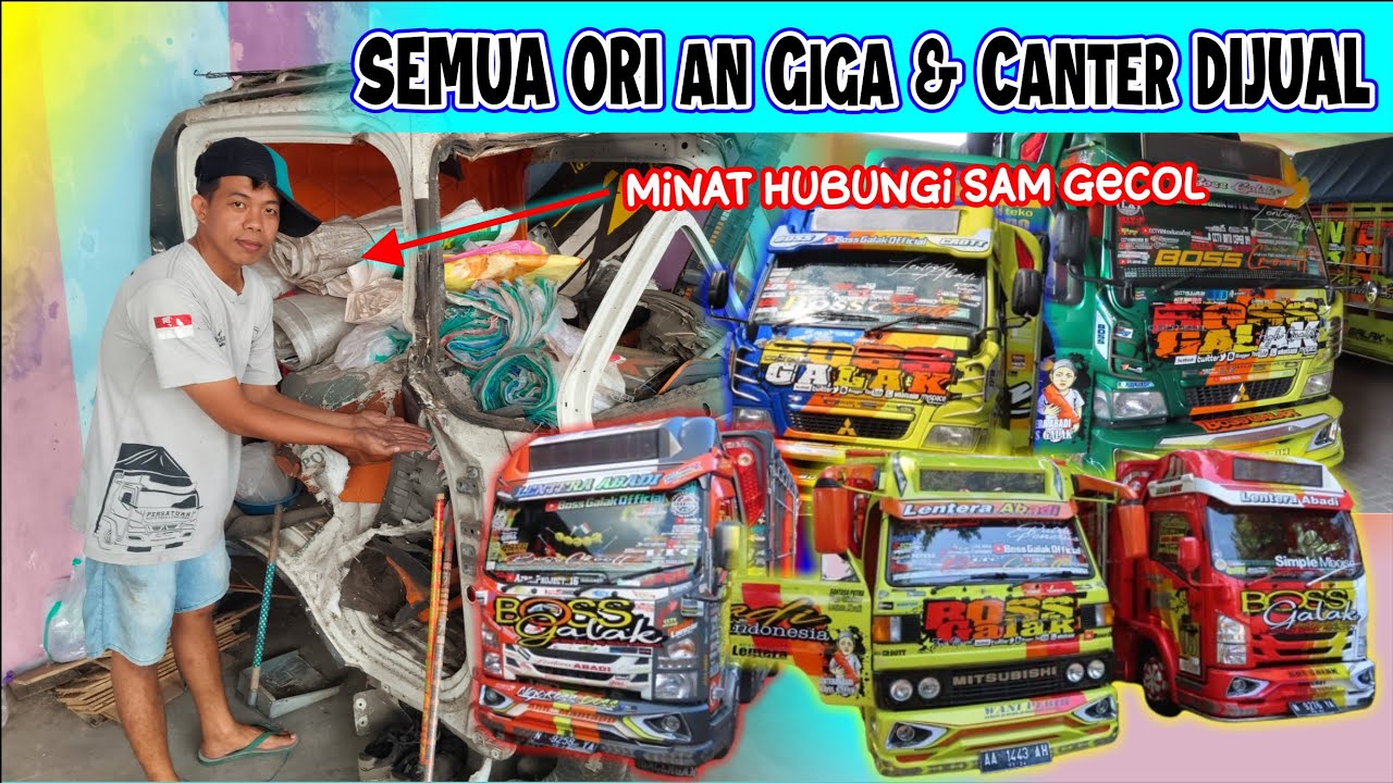 🔴SEMUA ORI an CANTER & GIGA DIJUAL❗ada yang minat❓