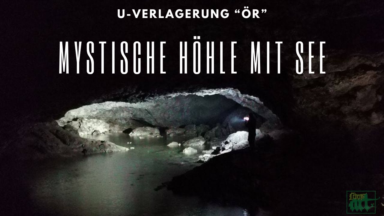 Mystische Höhle mit See - Geplante U-Verlagerung 