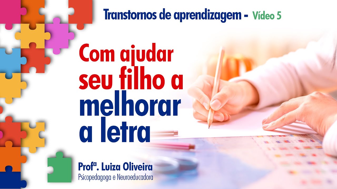 Disgrafia: dicas que ajudam seu filho a ter uma boa caligrafia