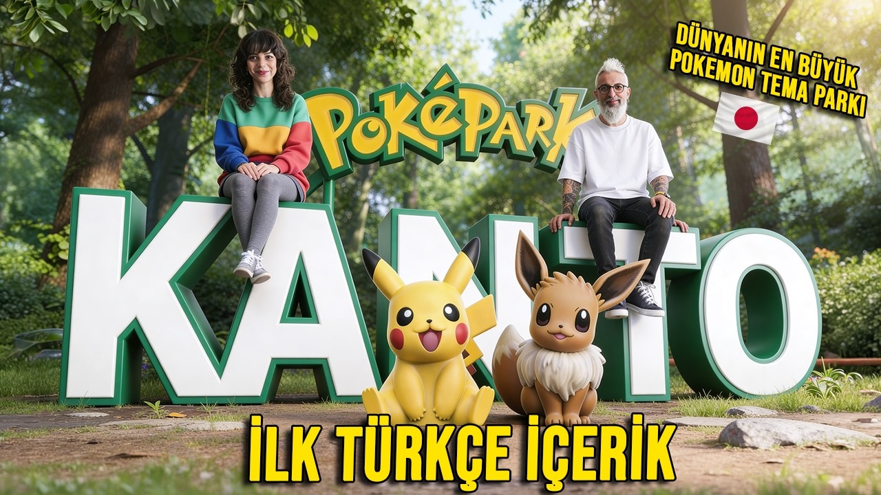 D&uuml;nyanın En B&uuml;y&uuml;k Pokemon Parkı!⚡️PokePark Kanto (T&uuml;rk&ccedil;e İLK İ&ccedil;erik) Full Tour