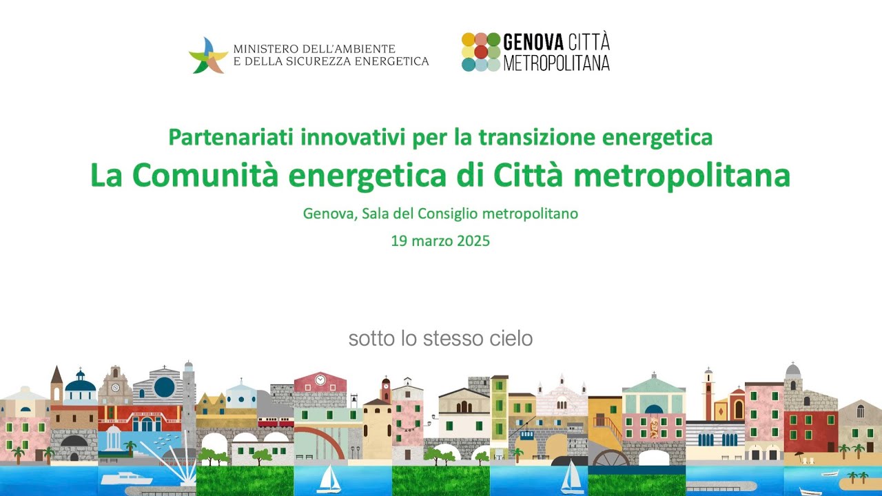 La Comunità energetica di Città metropolitana