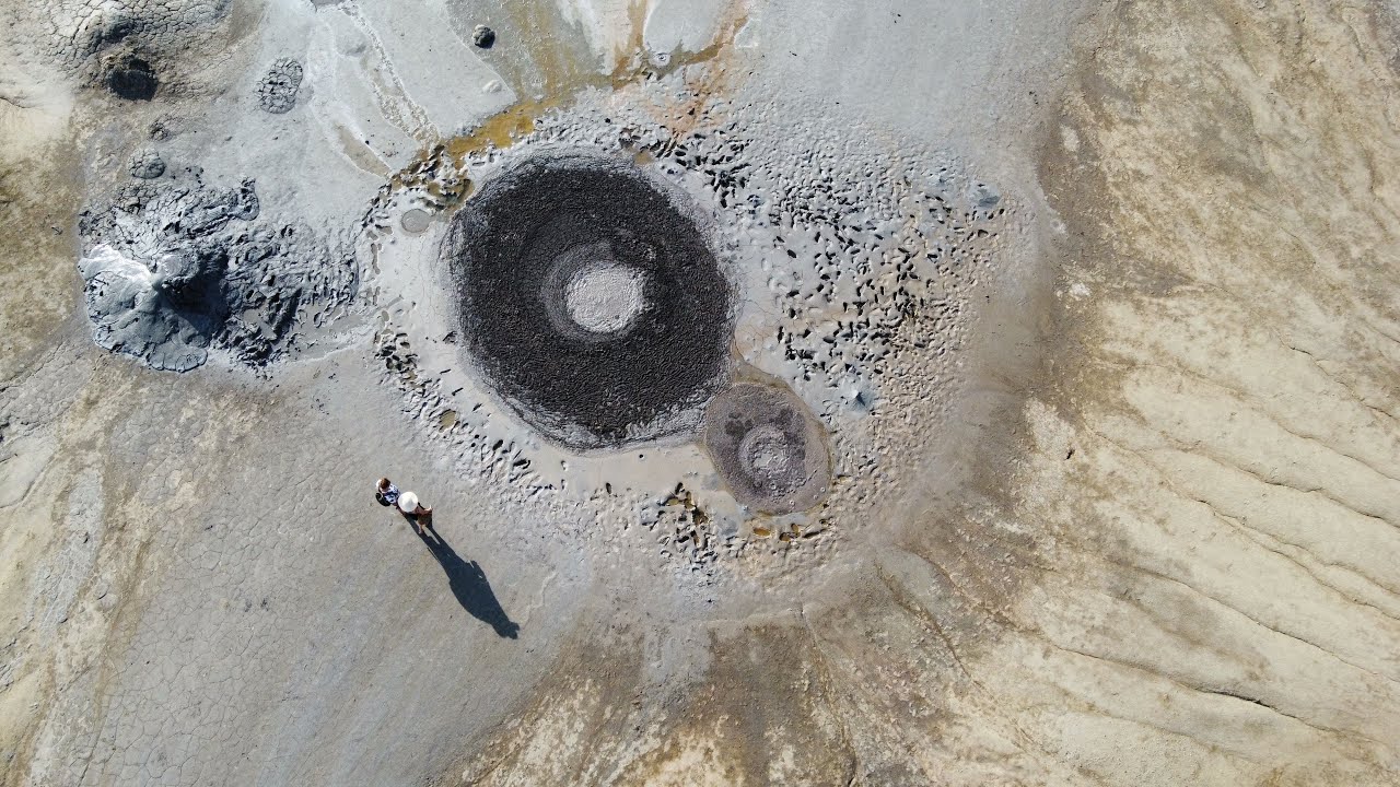 Mud volcanos 🌋  in Romania ( Buzâu Land) - Wulkany błotne w Rumunii