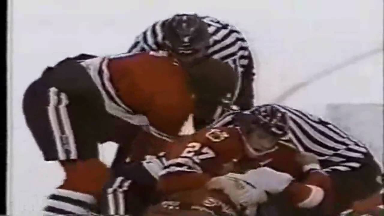 Mathieu Dandenault Vs Jim Cummins 01/06/96