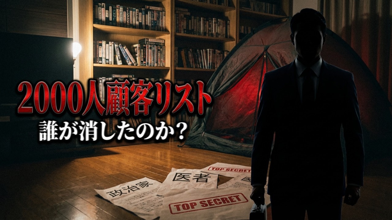 【徹底解説】プチエンジェル事件20年目の真実。闇に消された2000人「上級国民」顧客リストと殺された二人の男