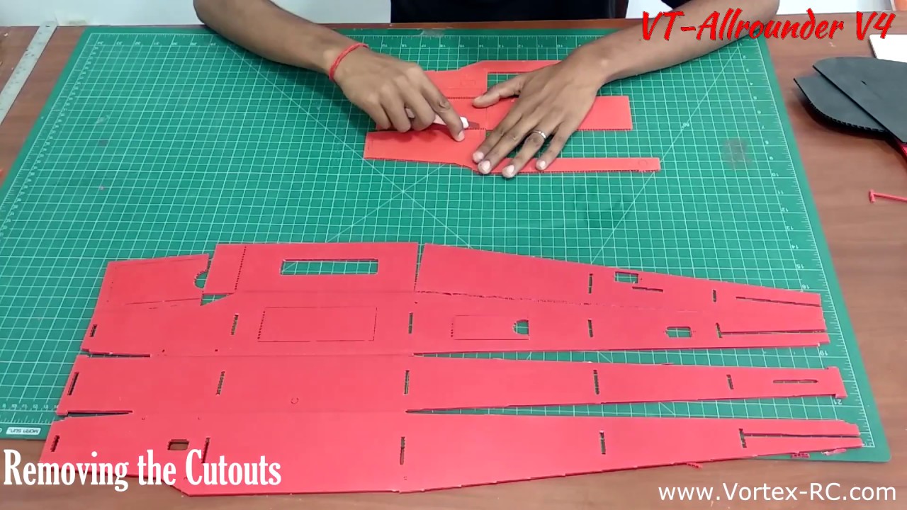 VT-AllRounder V4 RC Plane Build Video for Fuselage
