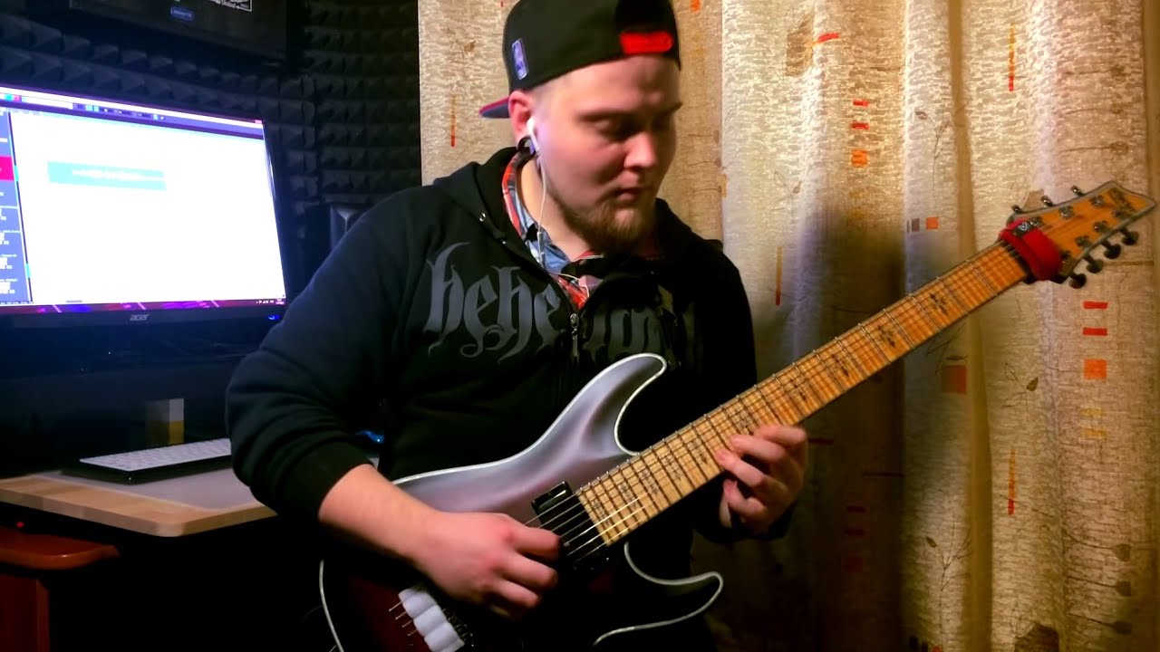 Behemoth - Conquer all (guitar solo playthrough cover by Roman Mishedchenko)