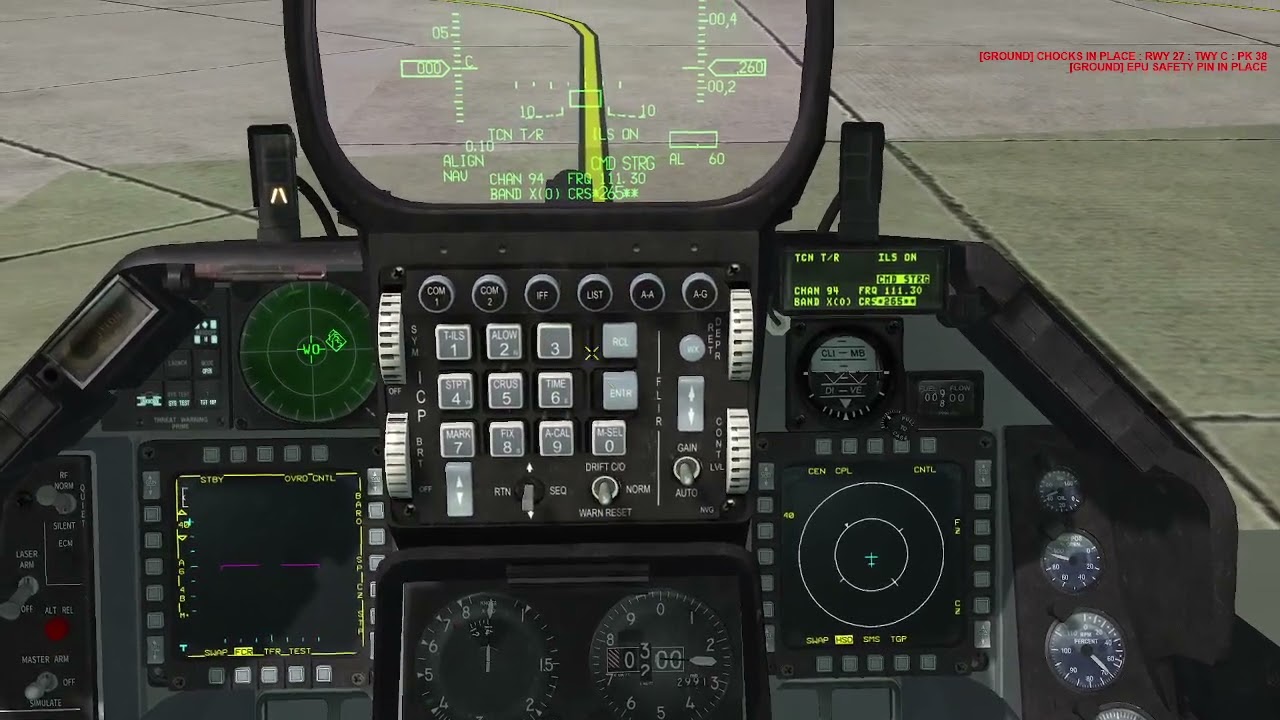 VETERANS GAMING - F-16 Ramp Start for Falcon BMS 4.37.3
