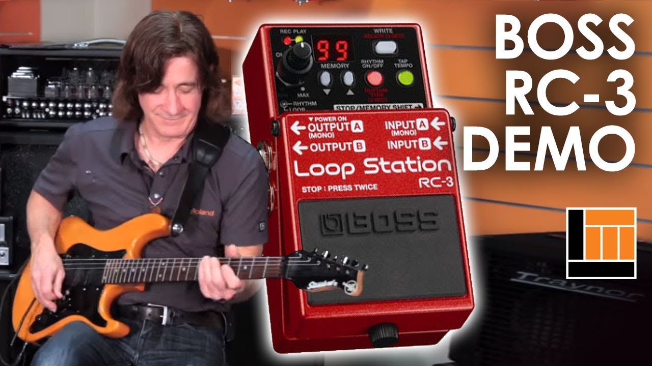 BOSS RC-3 Loop Station [Product Demo]