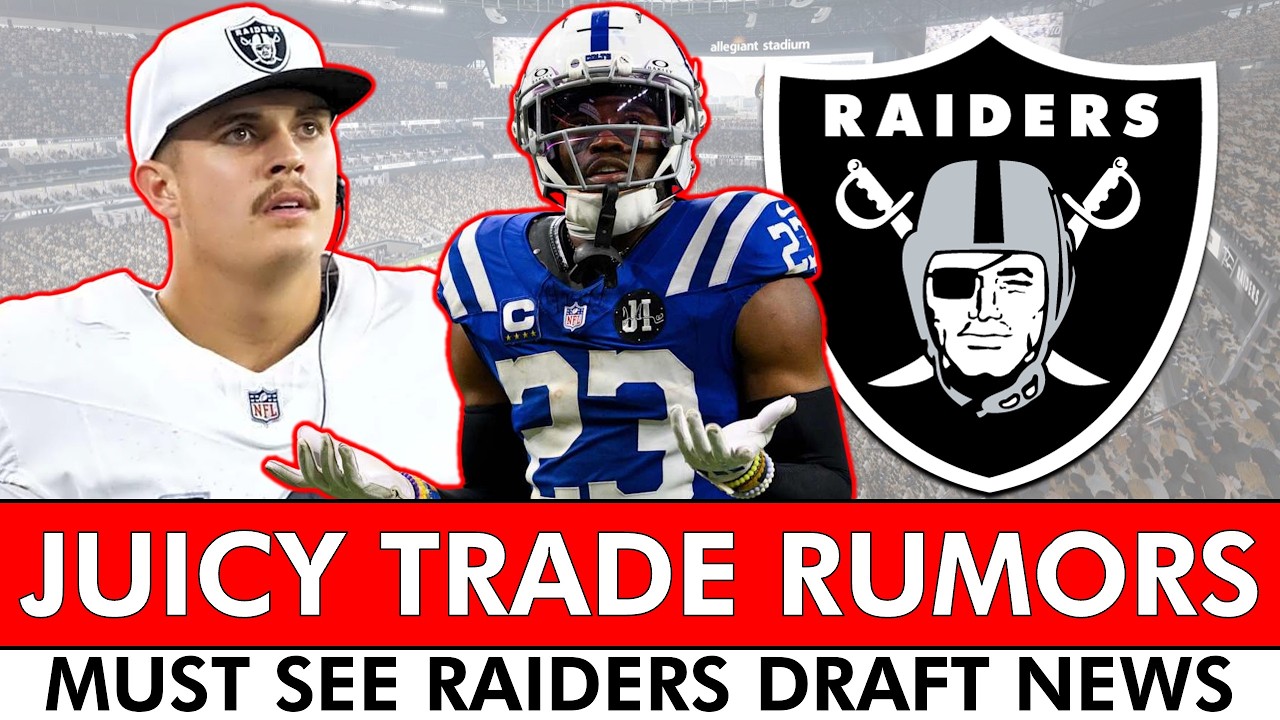 JUICY Raiders Trade Rumors + MUST SEE Raiders Draft News