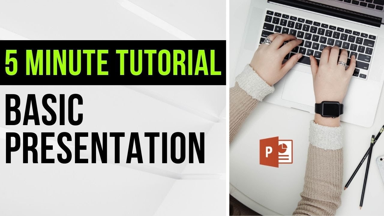 Как создать простую презентацию PowerPoint | 5-минутное руководство | Основы PowerPoint