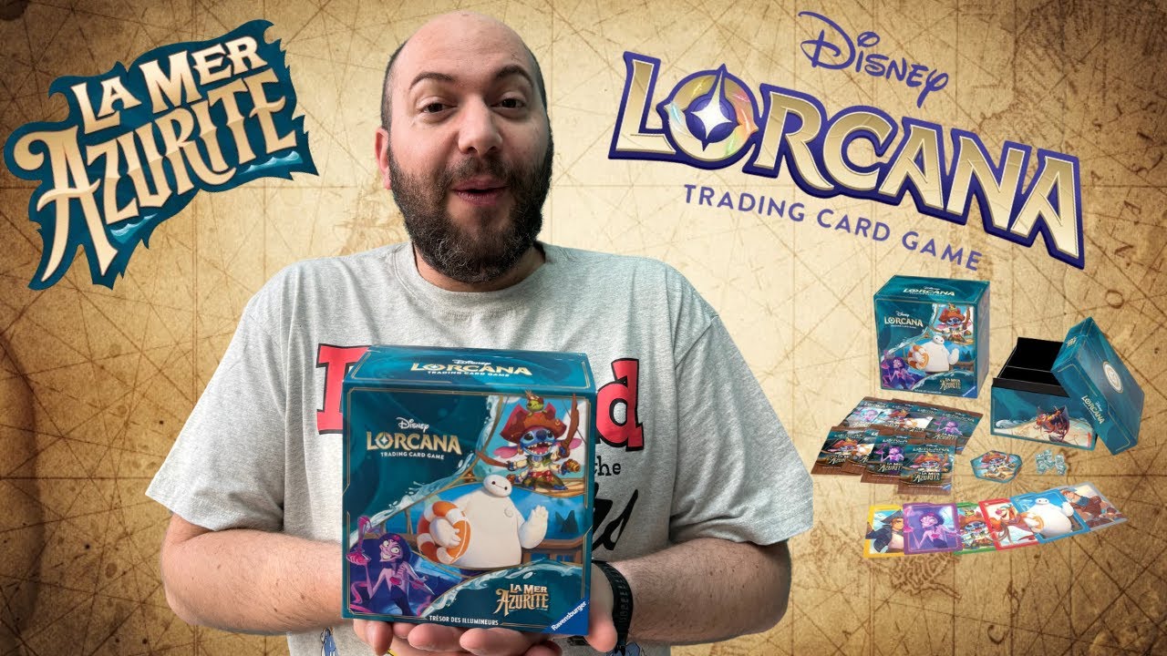 UNBOXING TROVE PACK LORCANA CHAPITRE 6 - LA MER AZURITE : À L'ABORDAGE 🏴‍☠️!