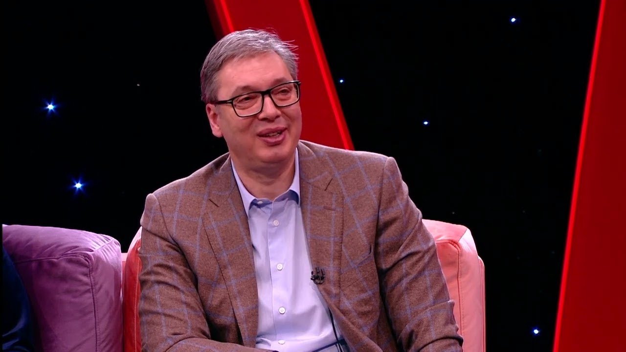 Aleksandar Vučić - Poznavanje geografije Srbije (Ami G Show S16)