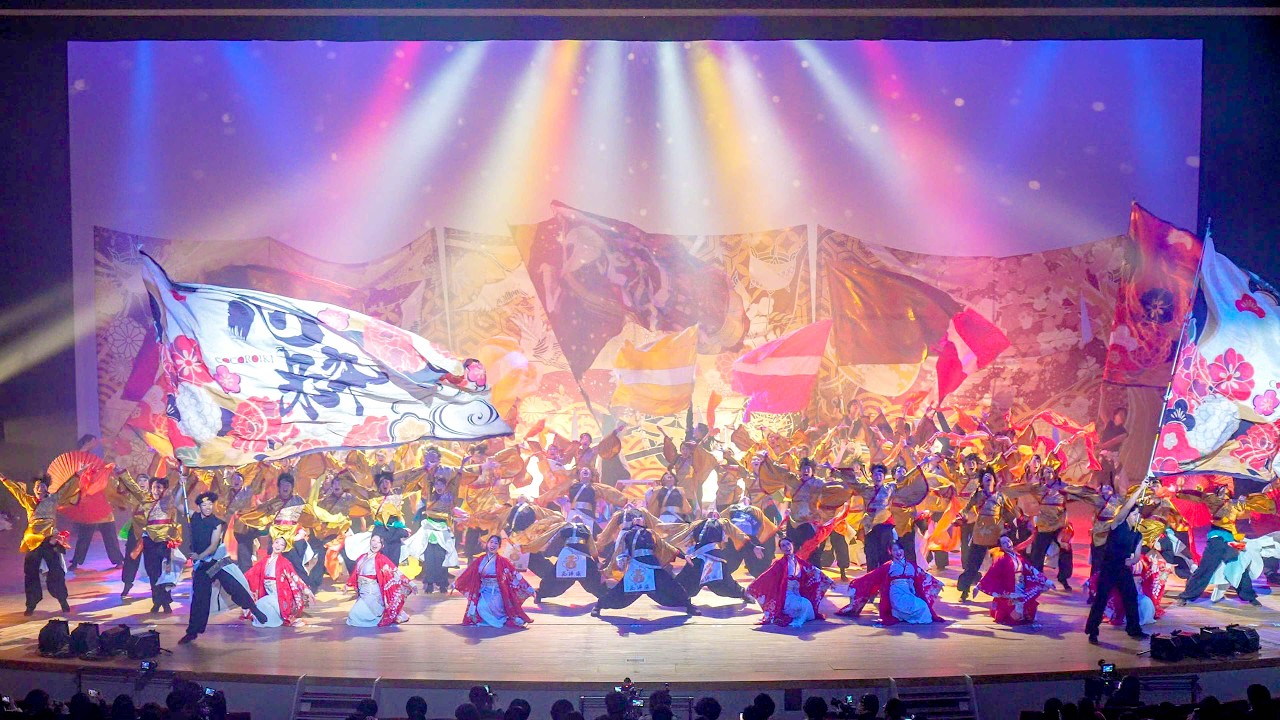 [4K] 京都よさこい連 心粋 2025年度演舞『和綵(かさね)』 15周年記念公演「粋咲-ikisaki-」
