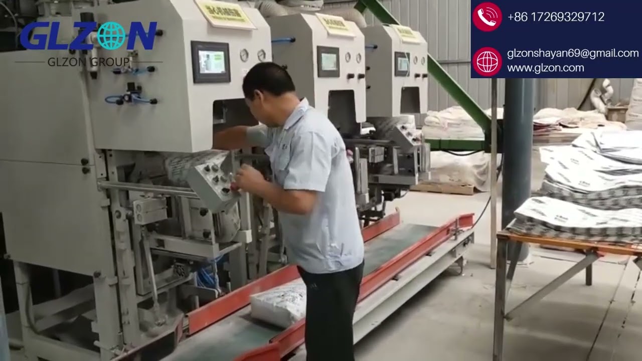 Cement Valve Bag Packing Machine  Powder & Granule Packaging System