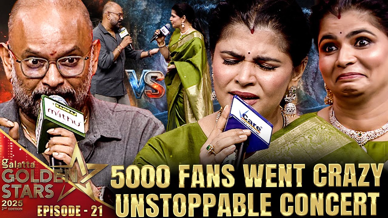 Chinmayi VS Venkat Prabhu Singing Battle🔥Crossover You Never Expected Special Surprise Not To Miss💝