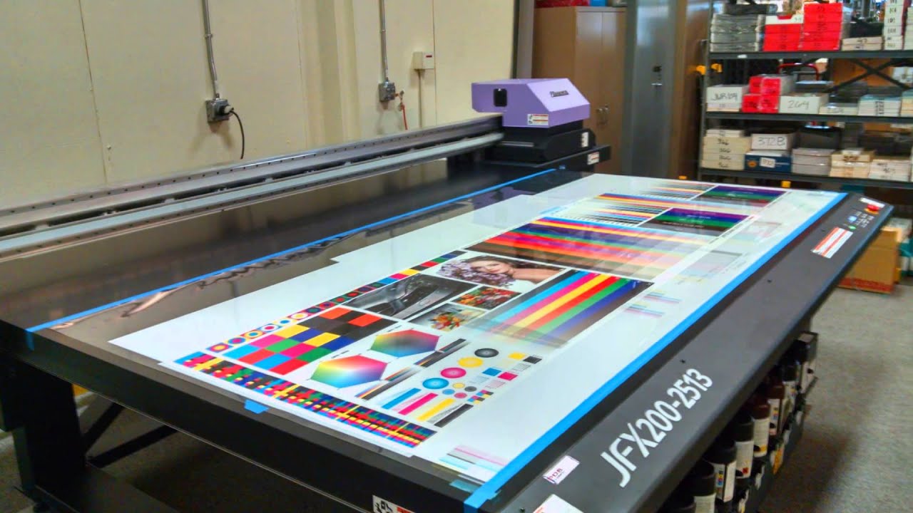Mimaki JFX200 install PDS Equipment