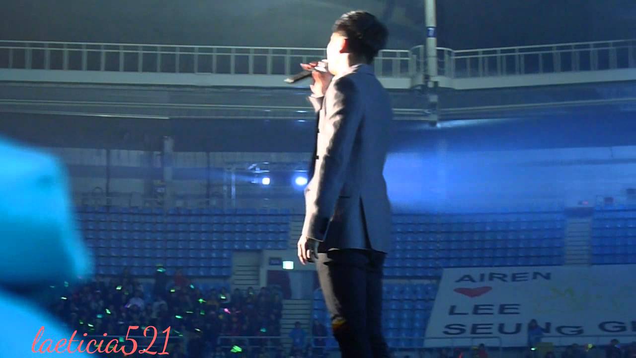 Lee Seung Gi Hope Concert 2013 'Last Words'