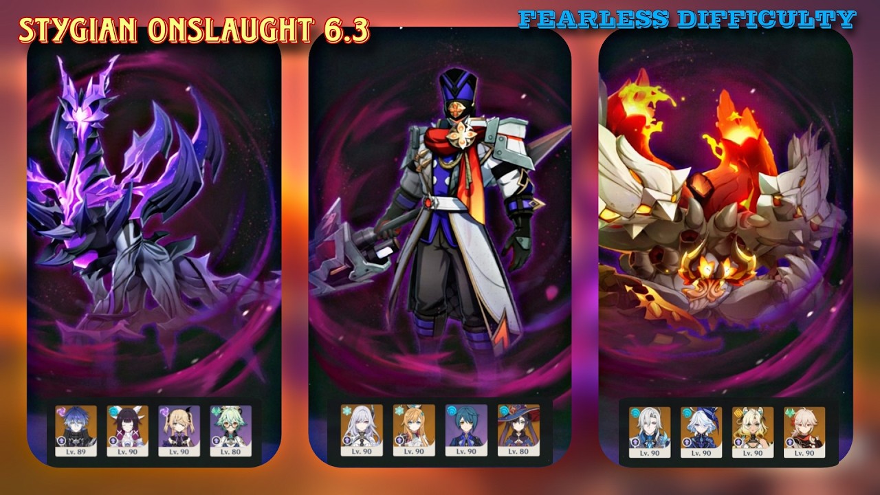 Stygian Onslaught 6.3 | Fearless | C0 Flins | C0 Skirk | C1 Neuvilette | LUNA IV | Genshin Impact