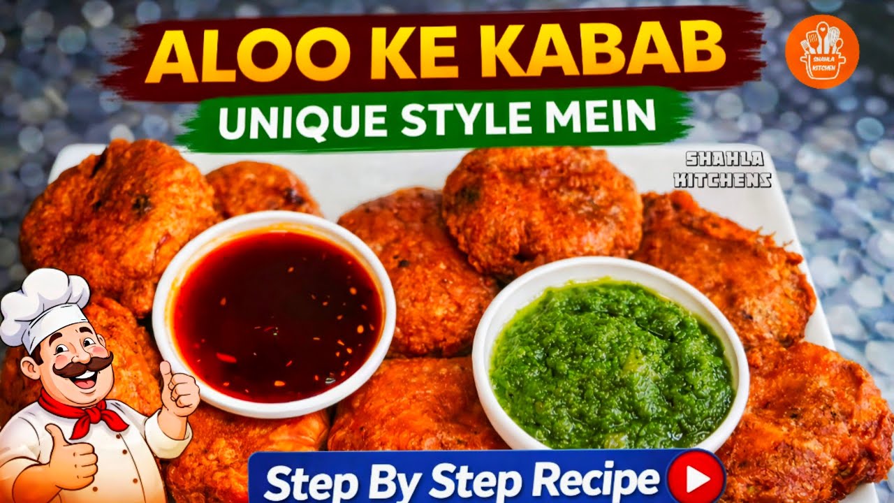 Aloo Ke Kabab Unique Style Mein  Ramzan special @ShahlaKitchen777 Ramzan EP 22