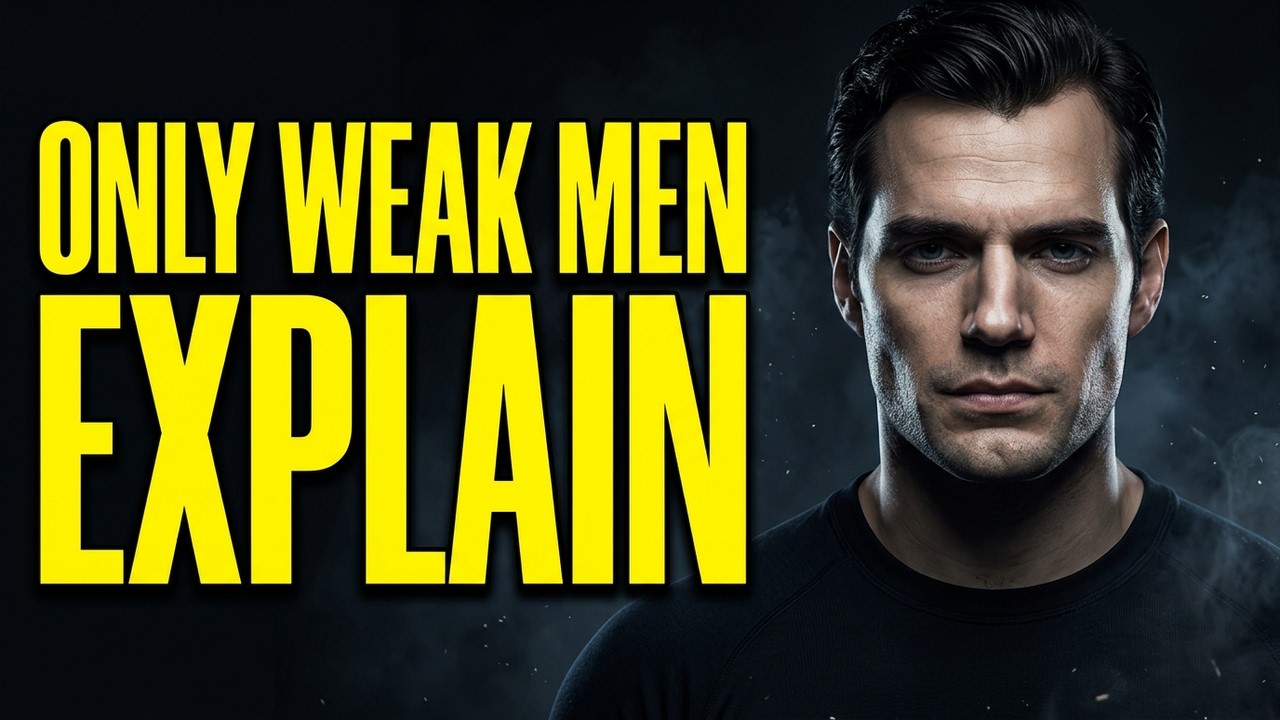 The More a Man Explains Himself, the Weaker He Looks