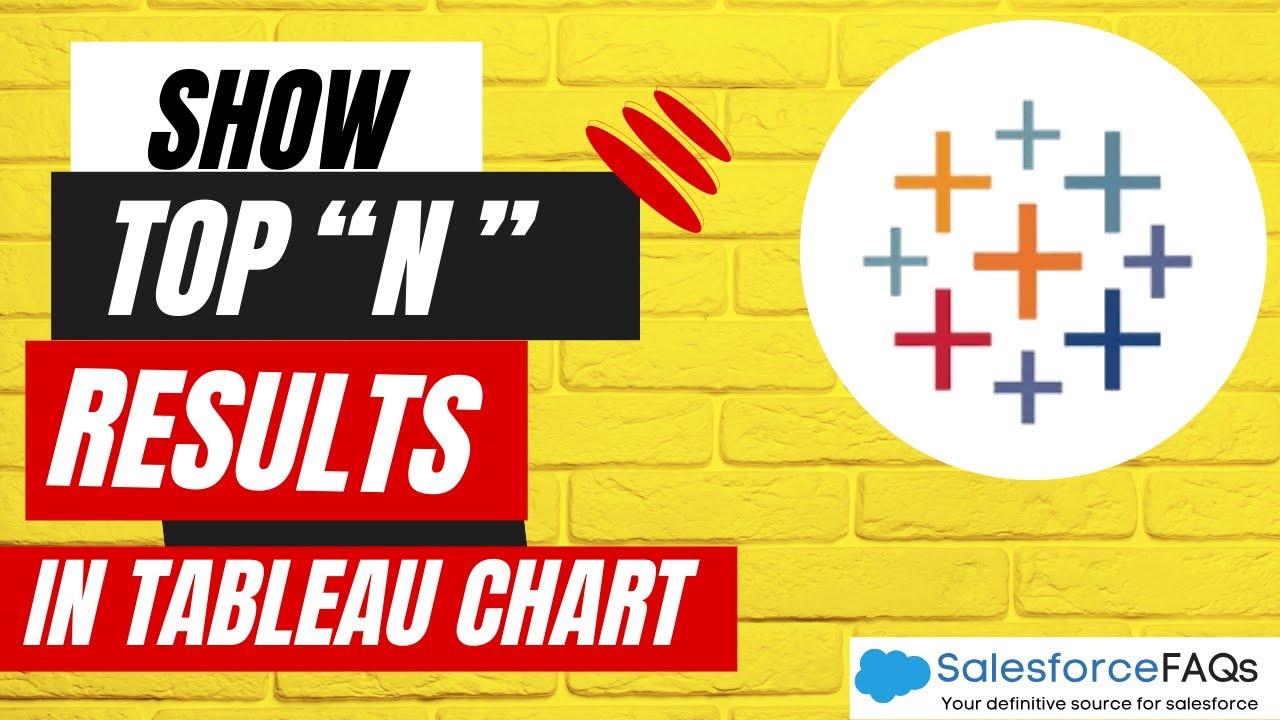 Tableau chart with top n results | Show top 10 records in Tableau Chart