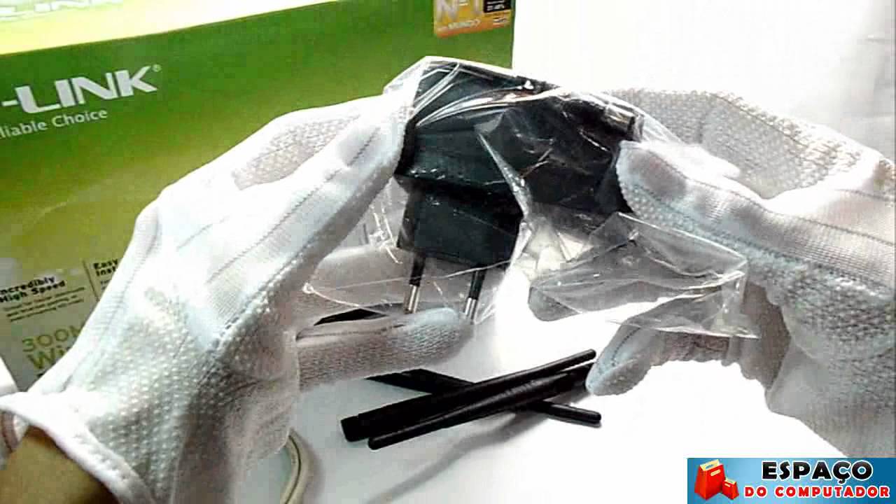 ROTEADOR WIRELESS TP-LINK TL-WR941ND - Unboxing Espa&ccedil;o do Computador