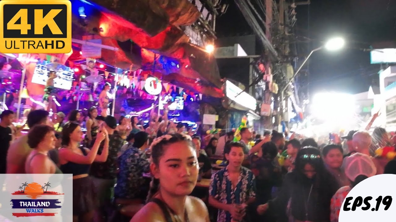 [4K] WET AND WILD ON BANGLA ROAD PHUKET - SONGKRAN 2023