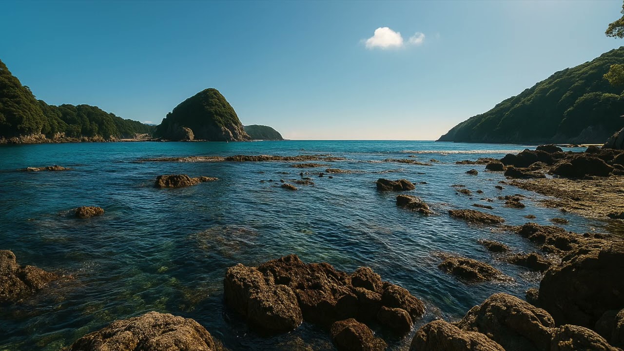 Tidal Reflections – Lofi Japan by the Sea 🌅✨