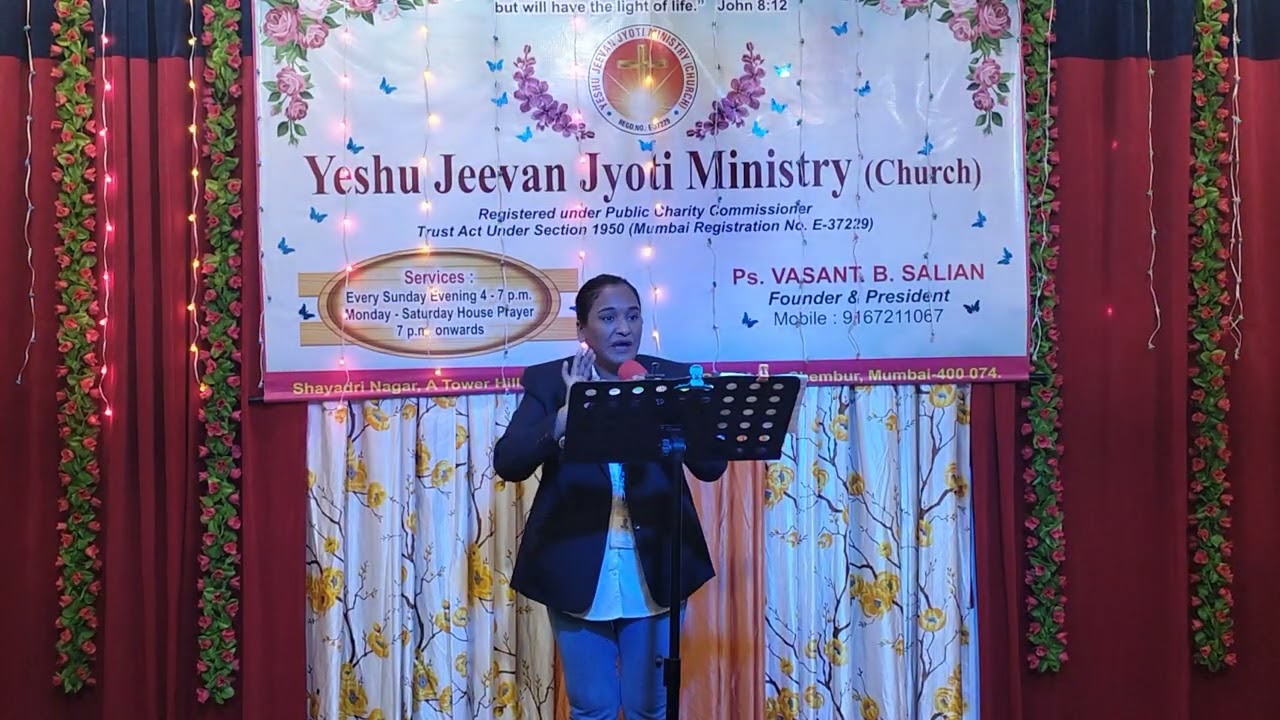 Sunday service बचो, कैसे बचना है(टूटी हुई वेदी बनाओ) by ps. Anita 