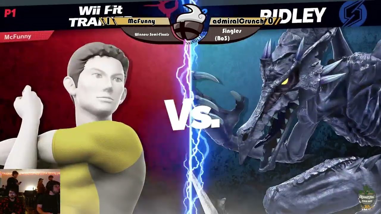 NTSL #63 Winners Semi-finals - McFunny (Wii Fit Trainer) vs AdmiralCrunch (Ridley) SSBU