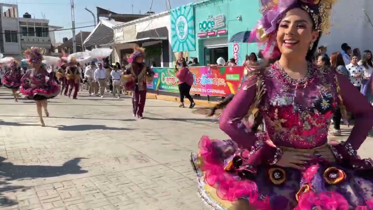 Presentación de carnaval, charros o Huehues Sección Primera Mazatecochco Tlaxcala 2026