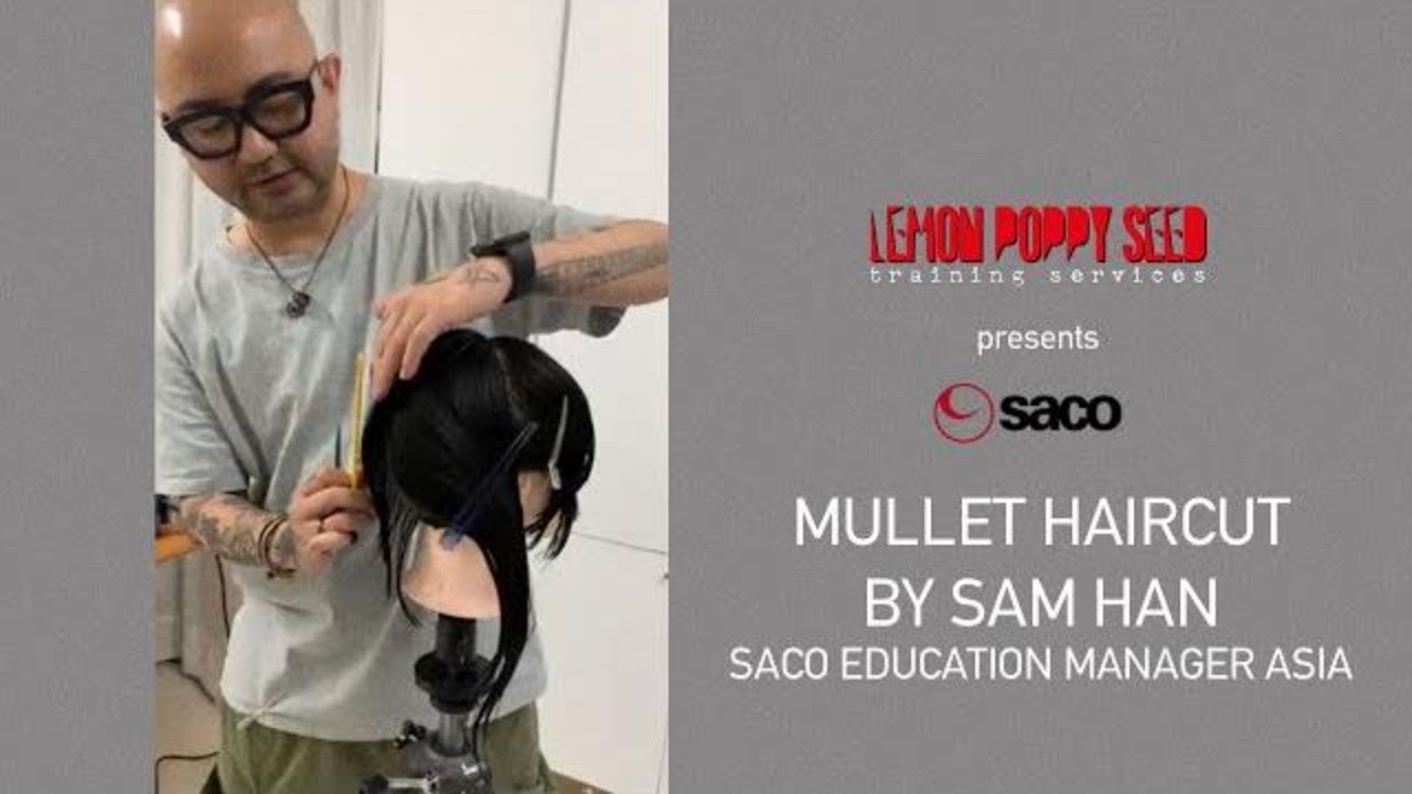 MODERN MULLET HAIRCUT |BEST VIDEO! |A CREATION OF SAM HAN FOR LEMON POPPY SEED TRAINING SERVICES💥