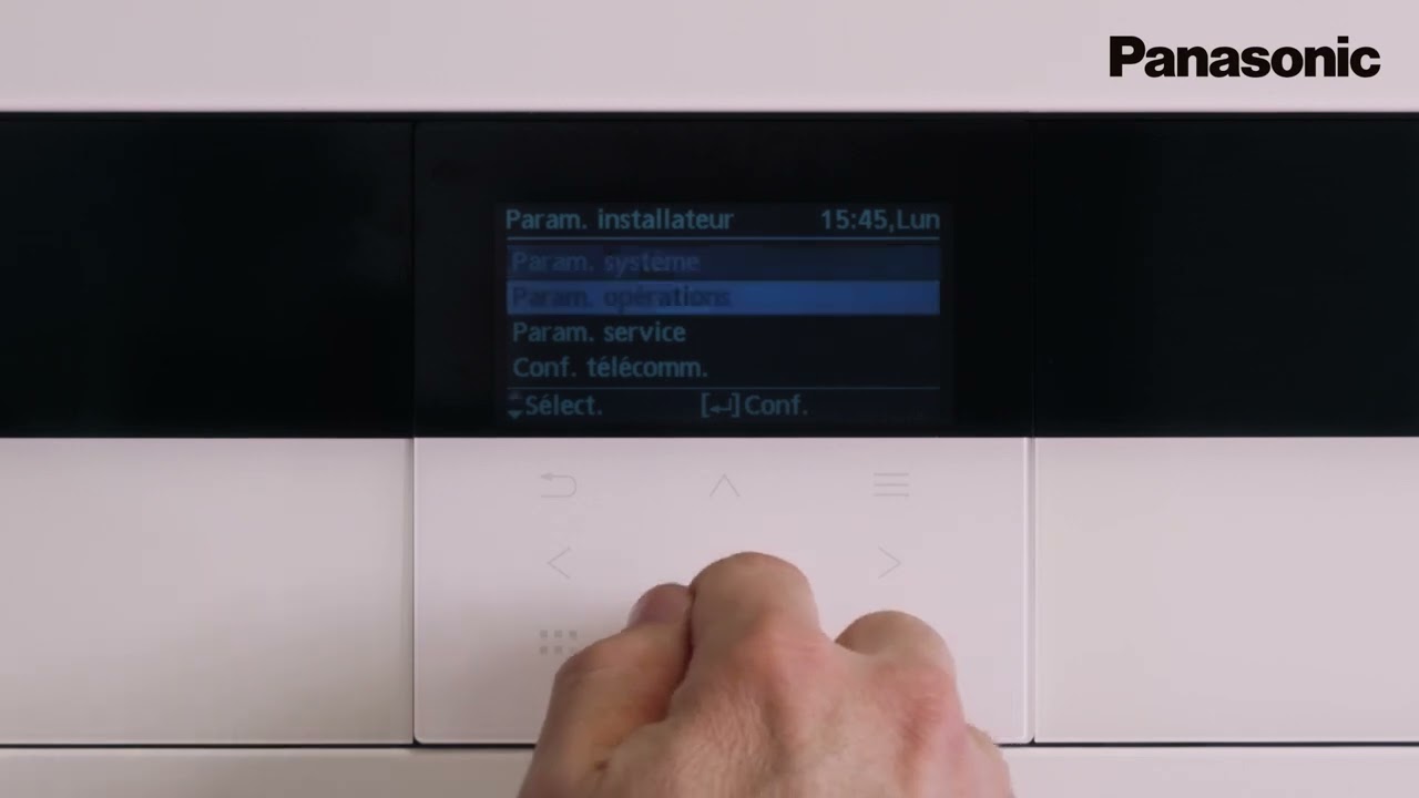 Mise en service Aquarea K – 1 zone radiateur avec thermostat Panasonic