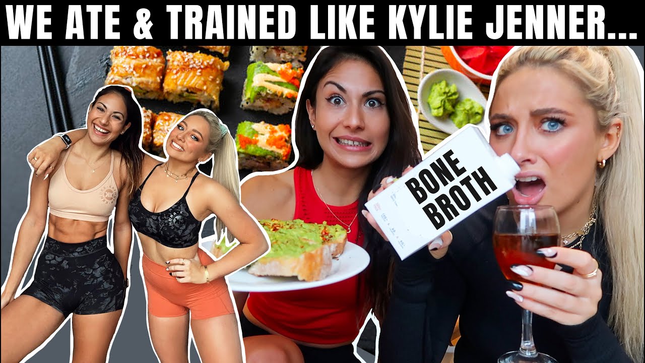 Eating And Training like Kylie Jenner Ft. Saffron Barker