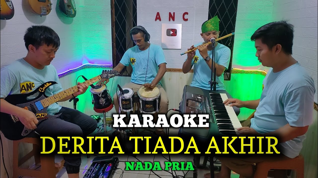 DERITA TIADA AKHIR KARAOKE ANITA DAHLAN NADA PRIA