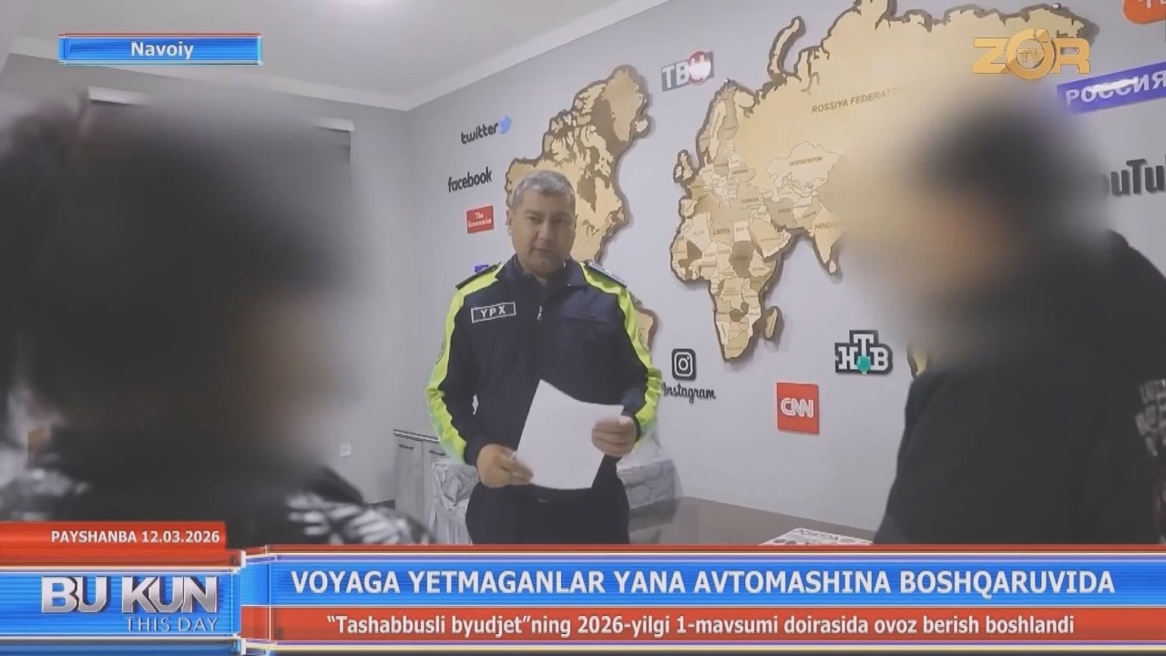 Voyaga yetmaganlar yana avtomashina boshqaruvida