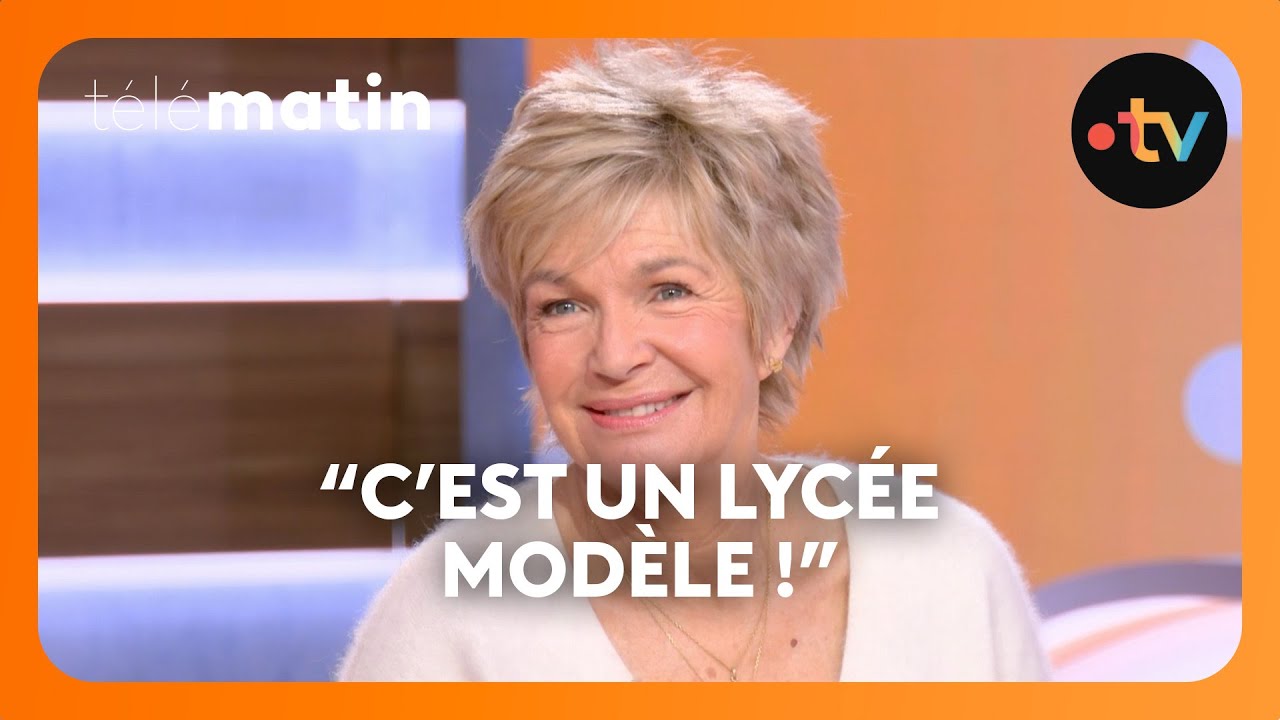 Véronique Jannot retourne au lycée pour 