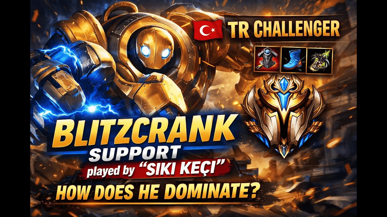 Blitzcrank Support played by 