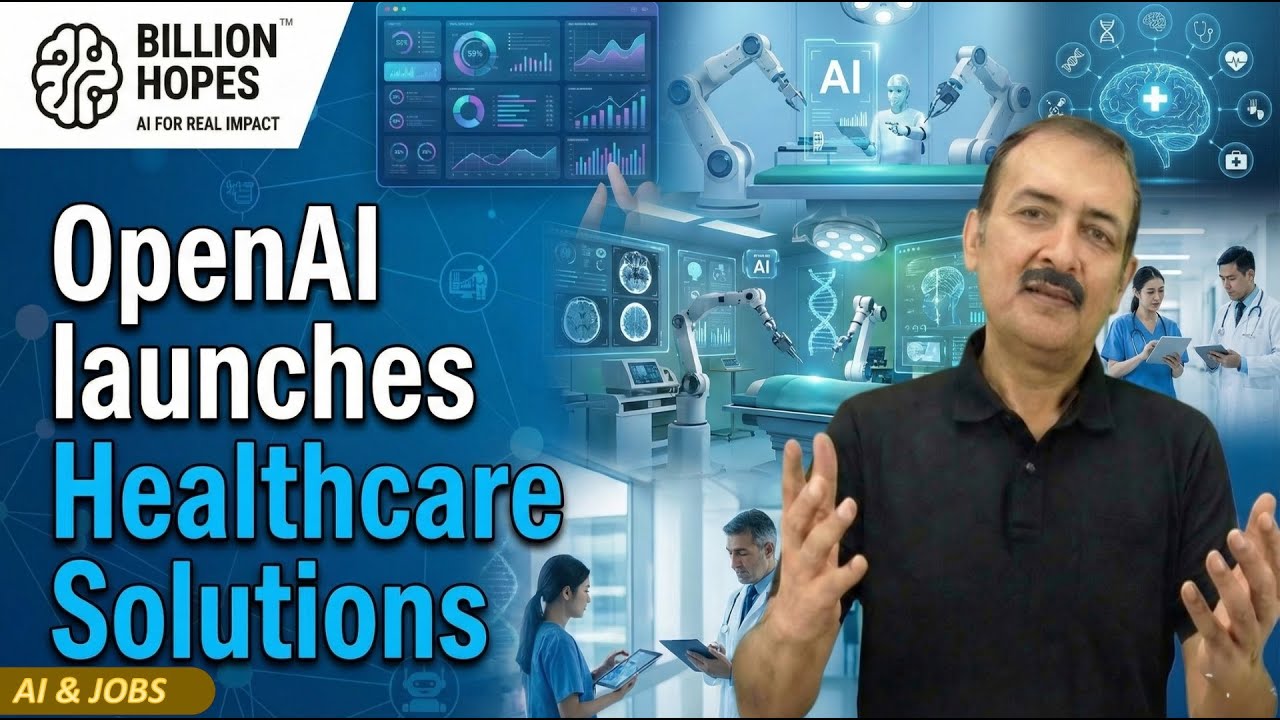 OpenAI запускает решения для здравоохранения | Ментор Сэнди объясняет | Billion Hopes