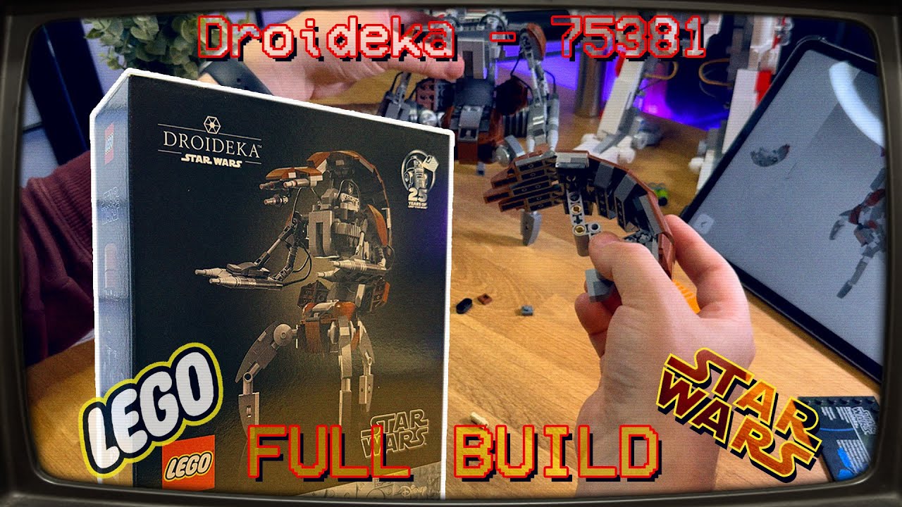Lego Droideka, Set #75381 | Full Build!