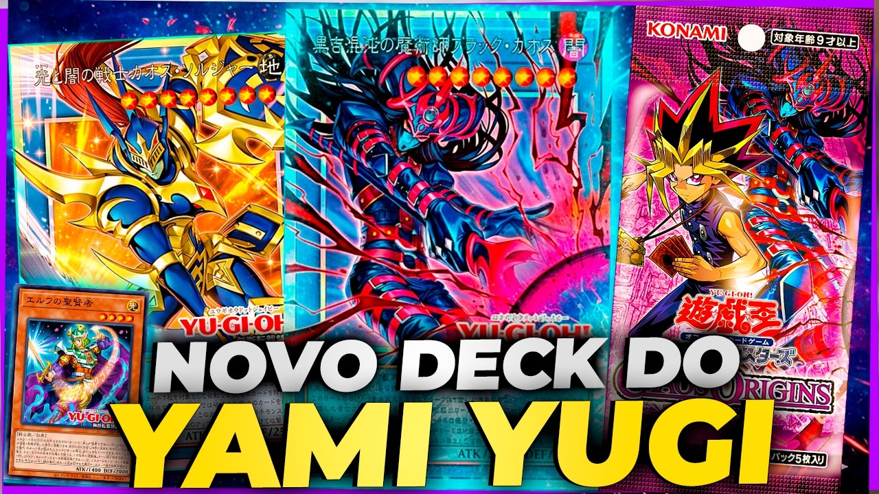 O NOVO DECK DO YUGI!! RITUAIS DO CAOS ESTÃO INSANOS!