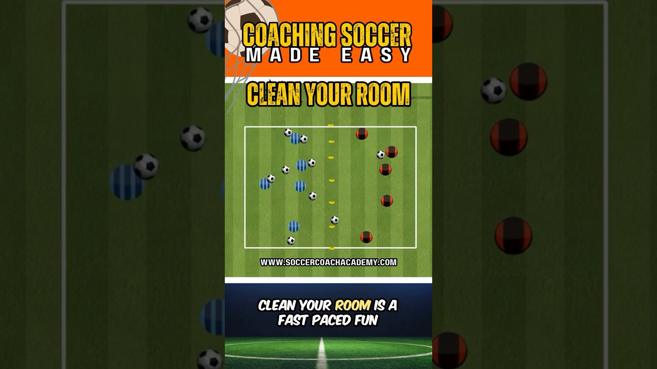 Help your players with passing technique and kicking accuracy! #soccer   #coaching #soccercoach