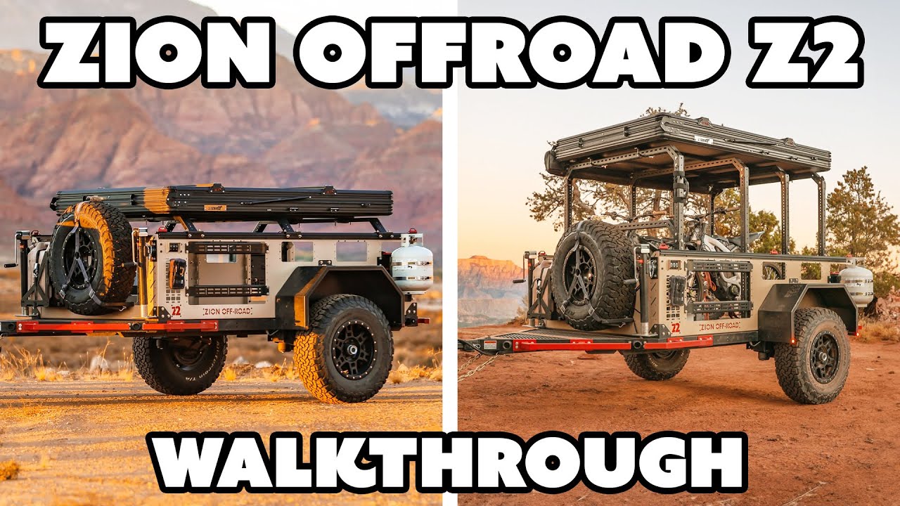 Zion Offroad Z2 Trailer Walkaround