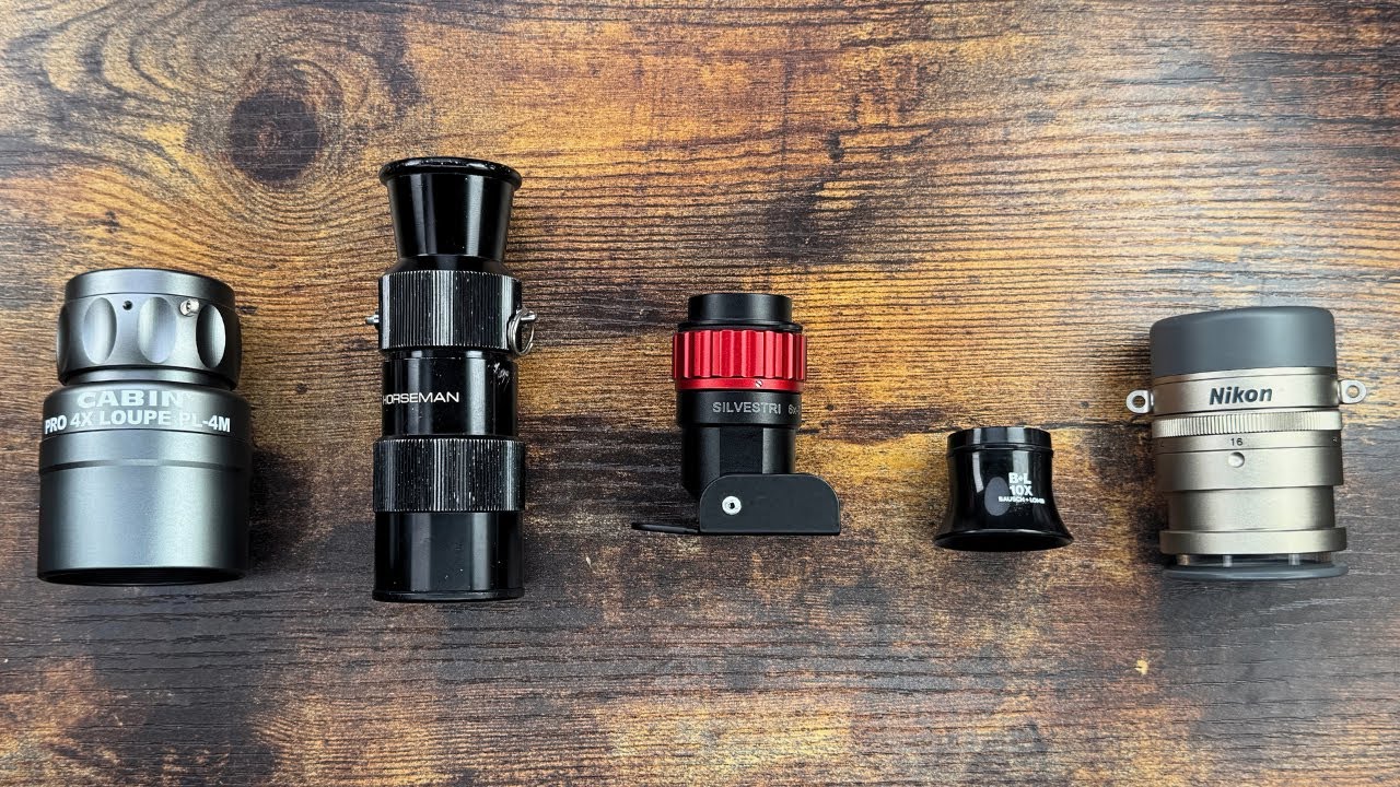 Top 5 Loupes for Analog Photography Compared – Nikon, Silvestri, Horseman, Cabin & Baush & Lomb