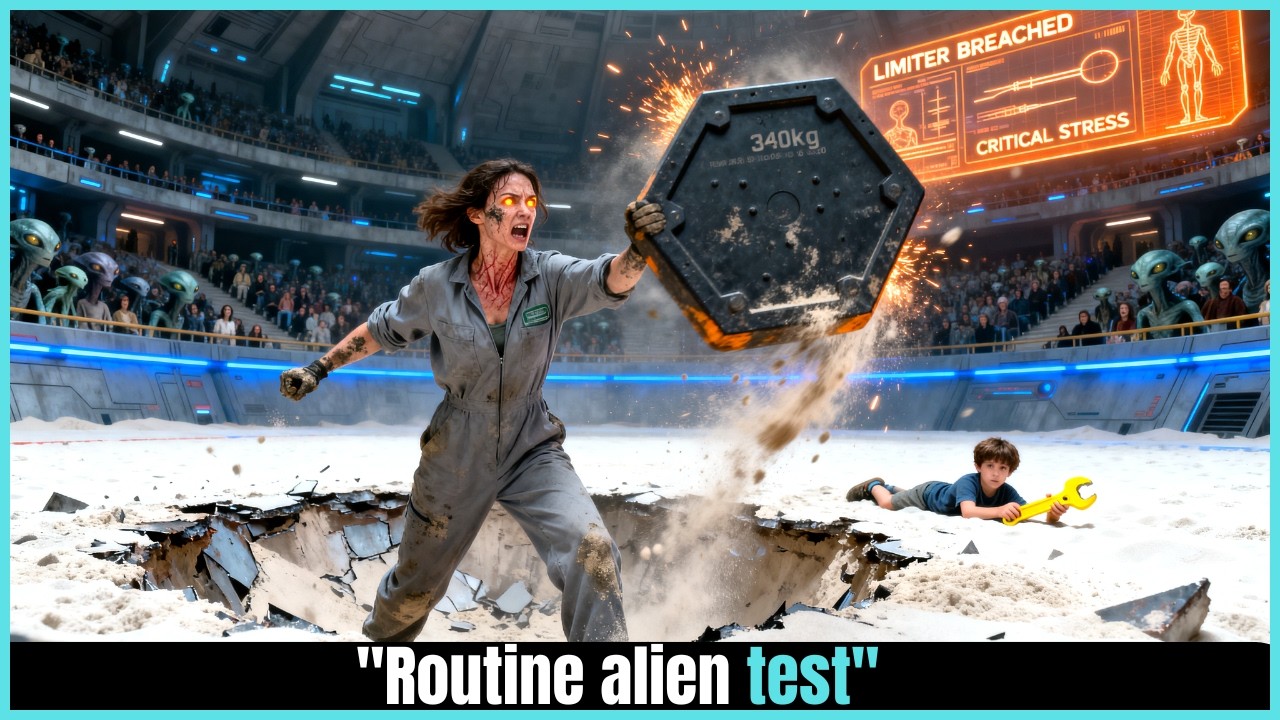 Aliens Tested a Human Mother — Then Her Son Fell and She Broke Every Scanner in the Arena