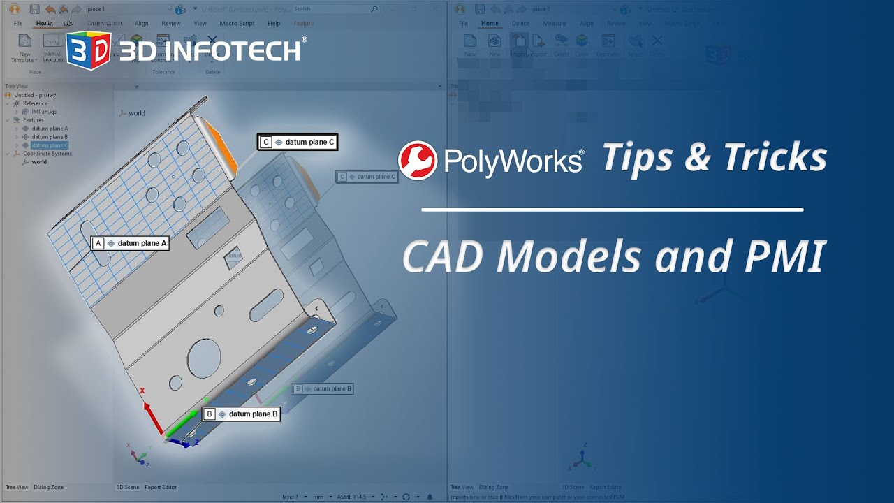 CAD Models and PMI | PolyWorks Tips & Tricks