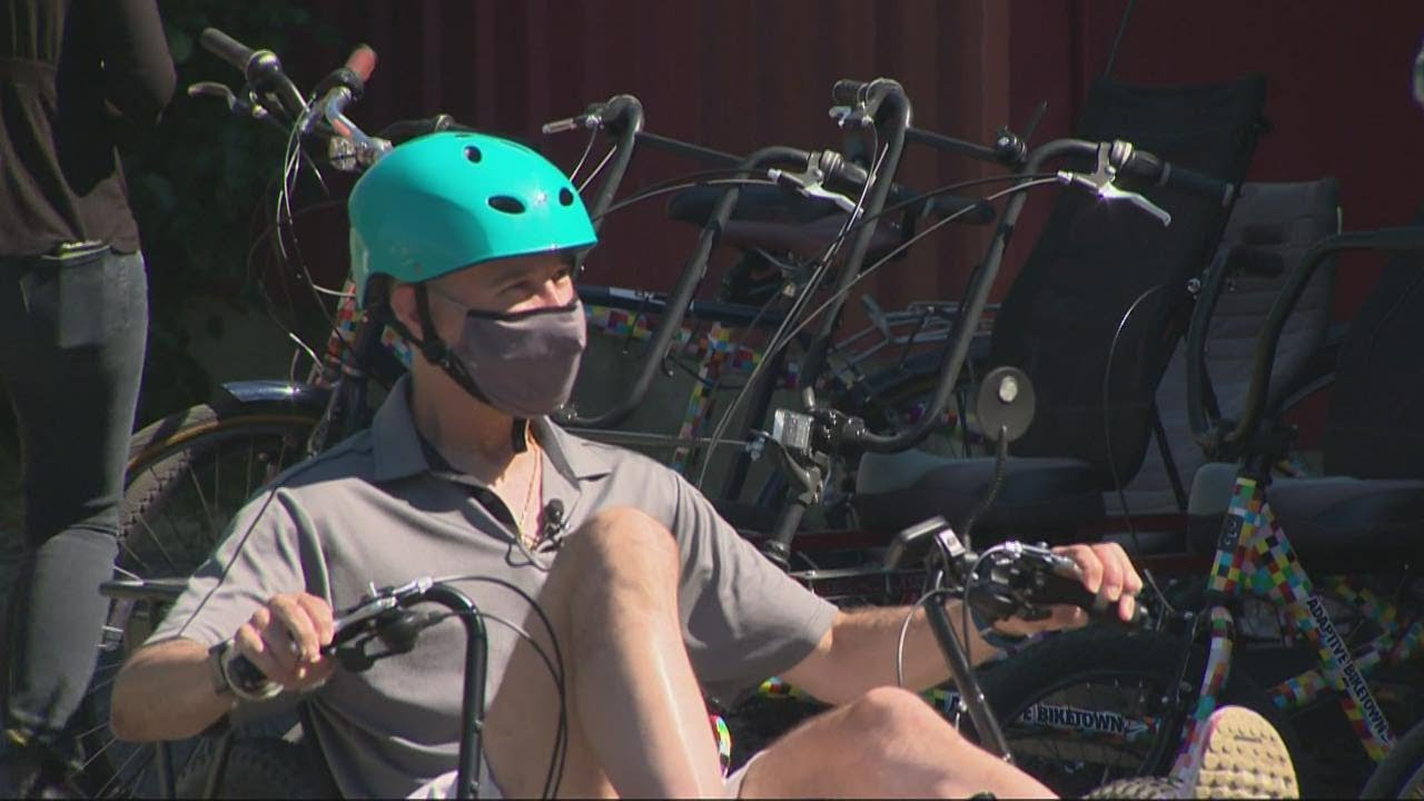Adaptive bike rides help those with Parkinson’s